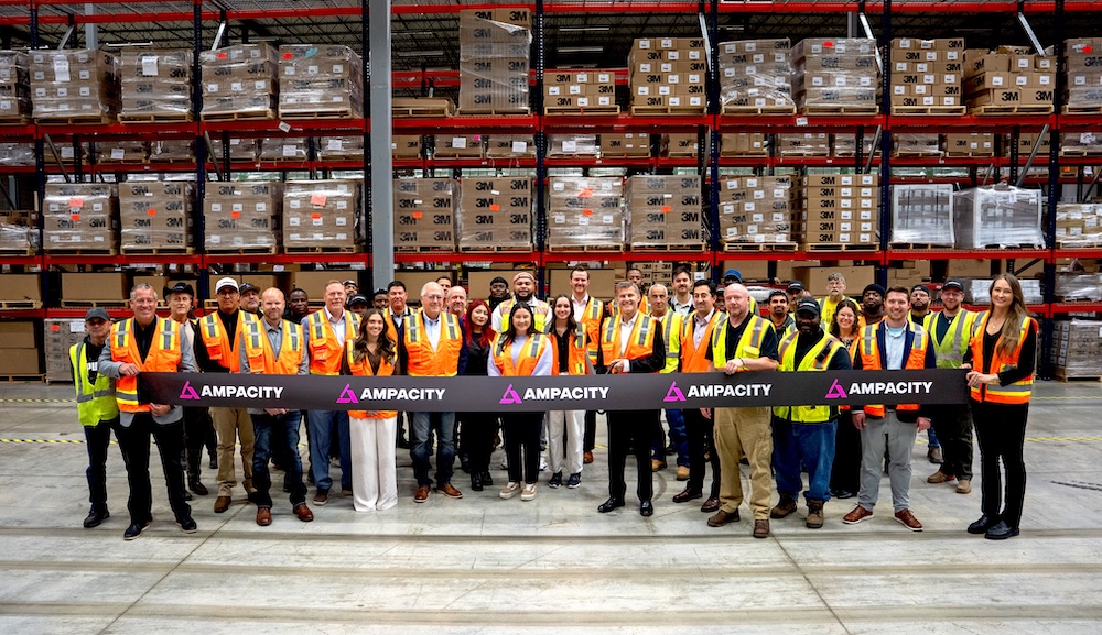 Ampacity Hosts Ribbon-Cutting Event to Celebrate Operations at its 300,000-Square-Foot Distribution Center in Des Moines, Iowa